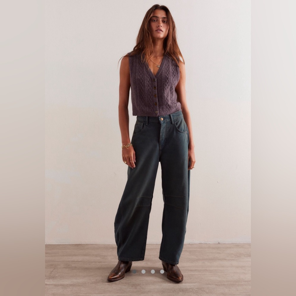Free people Barrel Jeans
